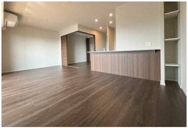 熊本市西区春日２丁目の賃貸マンションの居間・リビング|※参考※別のお部屋の写真です