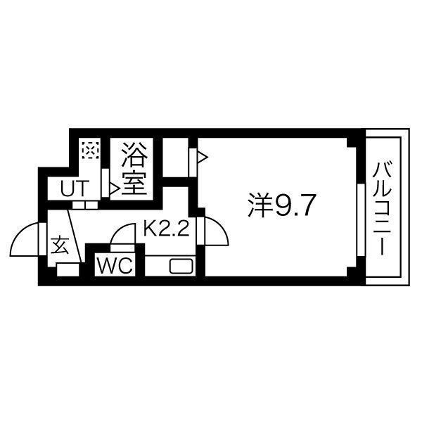ドーム千代崎の間取り