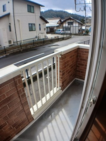 ボニ－トＫ　Ⅱのバルコニー