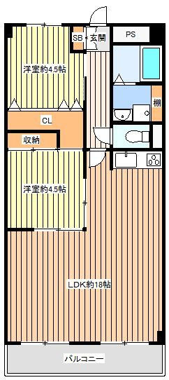 ファミール守口の間取り