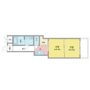 B's117 Northの間取り