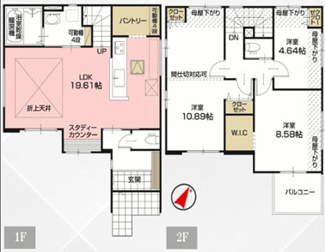 【間取り】 | 千葉市美浜区真砂五丁目　新築分譲住宅１号棟 | 千葉市美浜区真砂５丁目　１号棟　３LDK