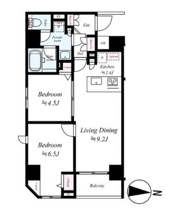 アイル両国弐番館の間取り