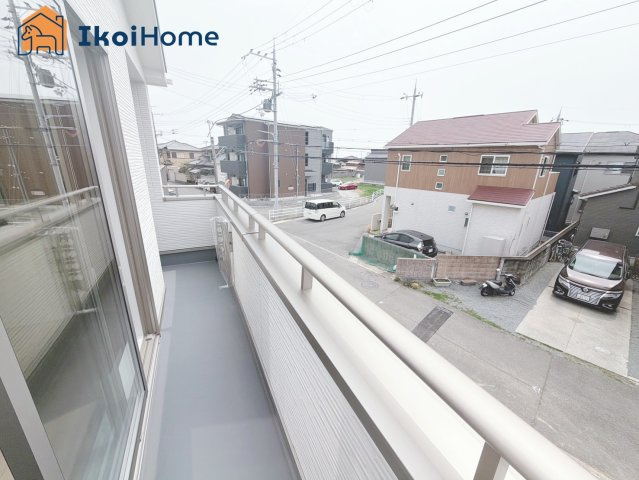 明石市大久保町西島　新築戸建のバルコニー|【ホームページに現地動画掲載中】●年中無休：当日予約可●陽当り良好バルコニー♪屋根は８万円～設置可能