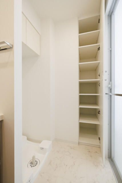 神明公園ハイツ・文京の設備|洗濯機置場