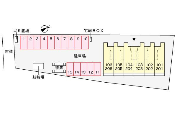 ルア・ノヴァの駐車場