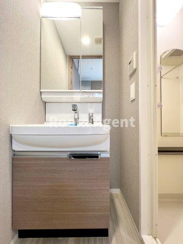 メイクス名駅南Ⅱの洗面所