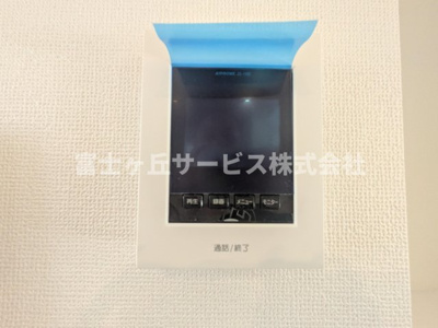 【セキュリティ】 | 磐田市国府台 3期 新築一戸建て 2号棟 | TV付インターホンです
