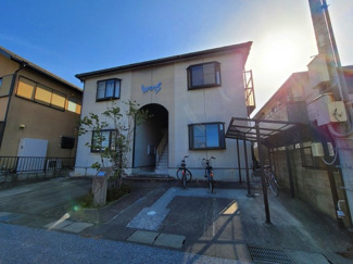 【外観】 | WINS 弐番館 | かわいい外観のアパートです。