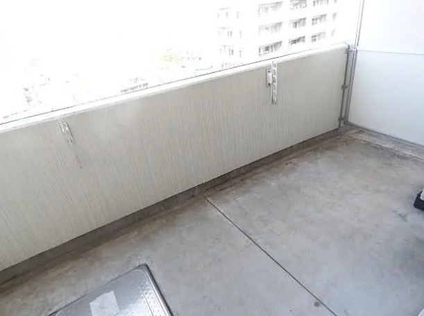 プライムアーバン町屋サウスコートのバルコニー