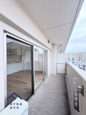 アルファライフ博多のバルコニー
