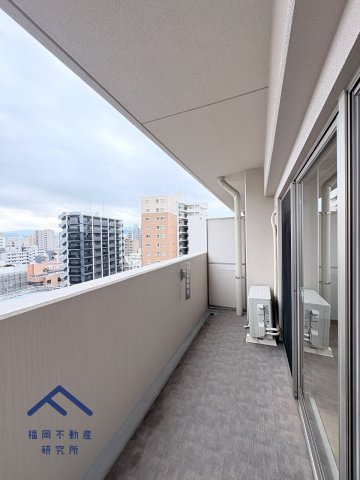 アルファライフ博多のバルコニー