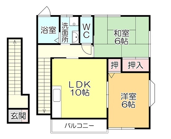 明星ガーデンハイツの間取り