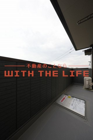 フリーデンやりた【キャッシュバック対象物件】のバルコニー|同施工会社の類似物件の写真です。
※同シリーズ別物件の写真　※現状優先
