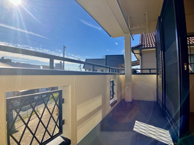 【バルコニー】 | 戸建　中須賀3丁目