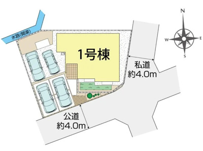 【区画図】 | 裾野市佐野 新築一戸建て | 区画図です