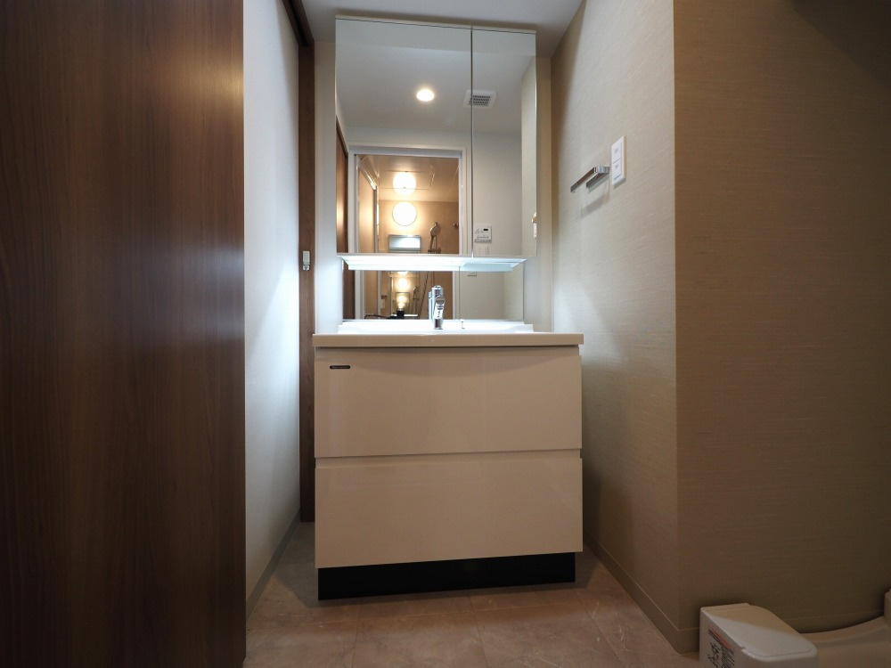 S-RESIDENCE松屋町asenceの洗面所