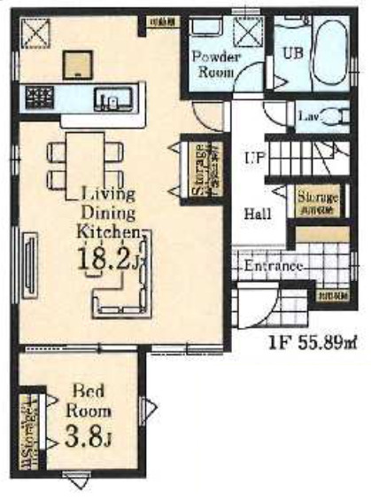 【仲介手数料無料】所沢市上新井１４期全６棟３号棟　所沢の新築なら西武ハウジング