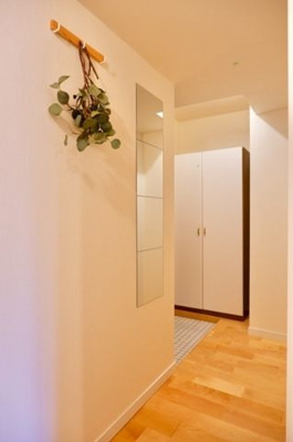 【玄関】 | ラクラス田原町 | 玄関（モデルルーム(家具・調度品は賃貸対象に含まれません。）)