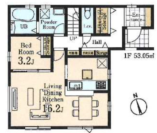 【仲介手数料無料】所沢市上新井１４期全６棟６号棟　所沢の新築なら西武ハウジング