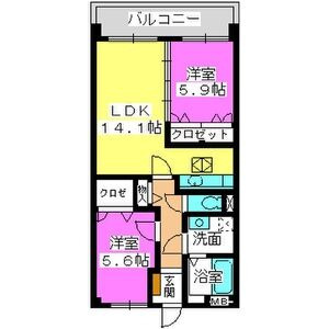 クレールMの間取り
