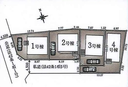 西東京市住吉町第10　全4棟　3号棟