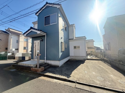 【前面道路含む現地写真】 | 北相馬郡利根町もえぎ野台《角地日当たり良し♪中古戸建》