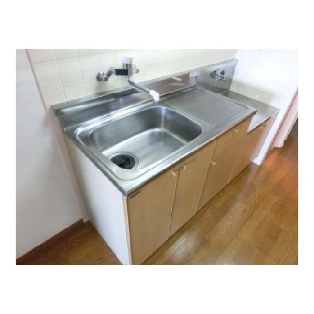 熊本市東区小峯３丁目の賃貸マンションのキッチン