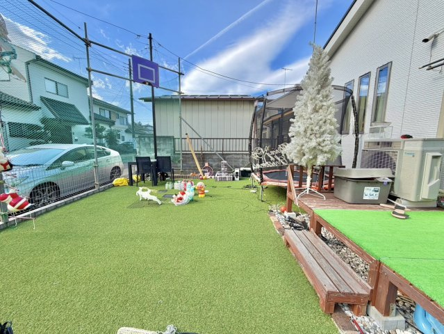 【築4年】筑西市樋口中古物件の庭