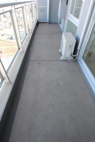 ブランズタワー南千住のバルコニー