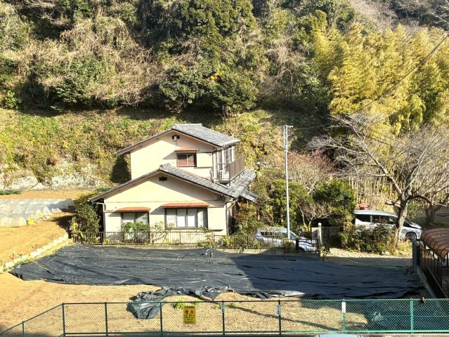 建築条件なし！鎌倉駅まで徒歩圏内の場所にある広々敷地の売地の外観