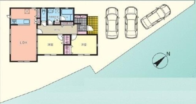 東金市菱沼　平屋中古戸建の間取り|図面と現況に相違がある場合、現況を優先致します。