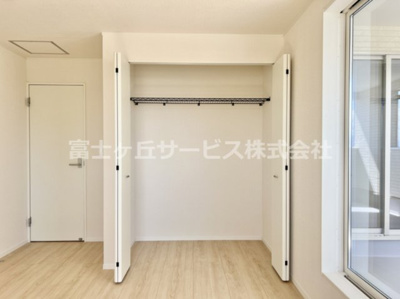 【収納】 | 富士市増川 3期 新築一戸建て 1号棟 | 寝室の収納です