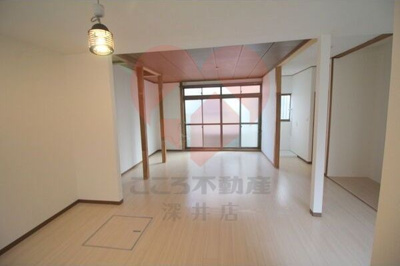 【居間・リビング】 | 平野区加美南５丁目貸家