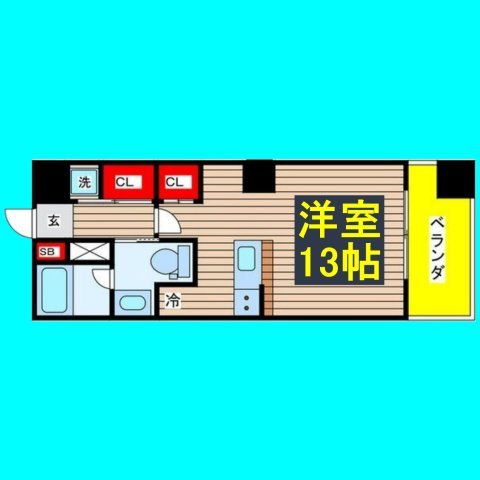 グレンパーク中島の間取り