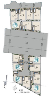 【区画図】 | 保谷第22期　全15邸　No.9 | 保谷第22期　全15邸　No.9