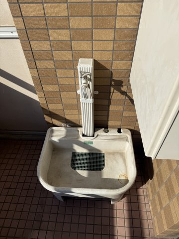 スカイビュー雄湊のバルコニー