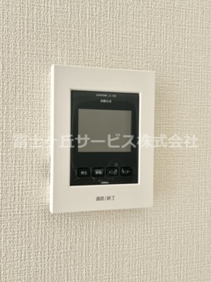 【セキュリティ】 | 富士市増川 3期 新築一戸建て 4号棟 | TVモニター付きインターフォンです