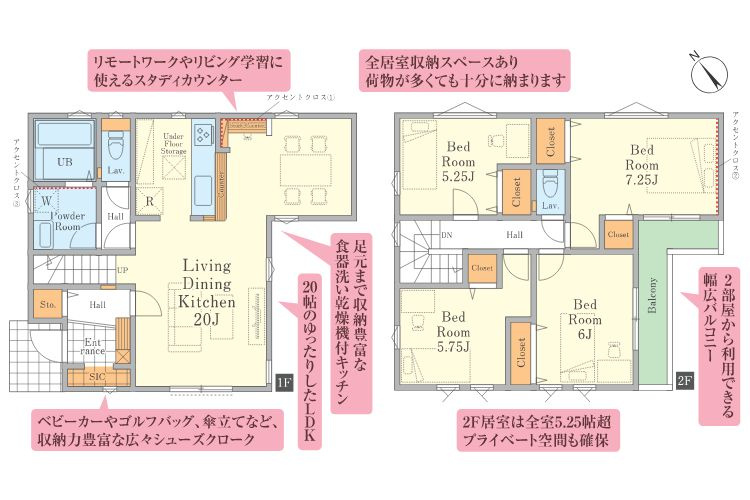 朝霞市溝沼4期の間取り
