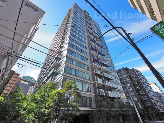 【外観】 | グランドヒルズ恵比寿 | 渋谷区恵比寿1丁目に建つ「グランドヒルズ恵比寿」。地下2階付地上23階建・総戸数310戸の大規模マンションです。