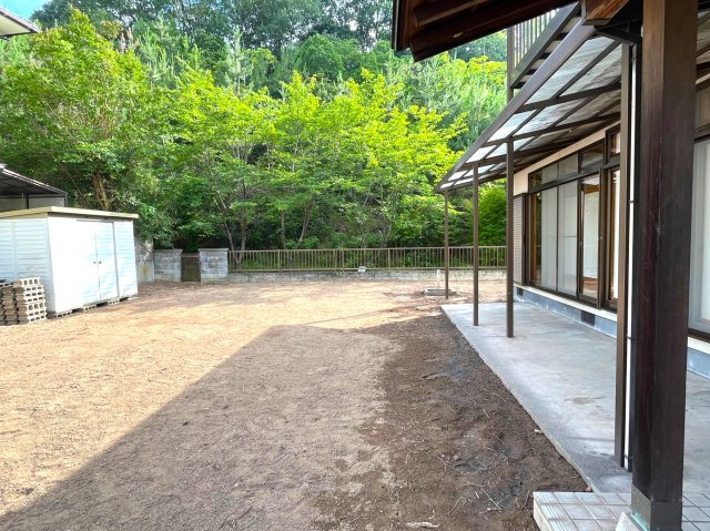 西大島２売戸建ての庭