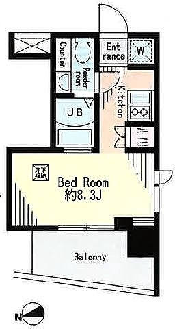 新品家具付きマンション市谷薬王寺町8(KaGood東京)