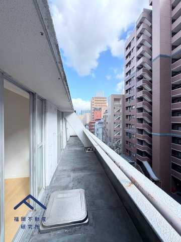 ヴェルドミール薬院のバルコニー