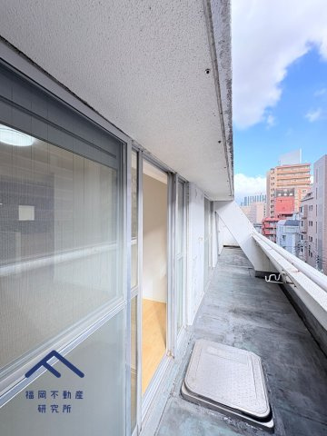 ヴェルドミール薬院のバルコニー