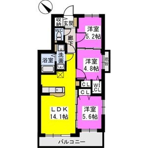 サザンクロスの間取り