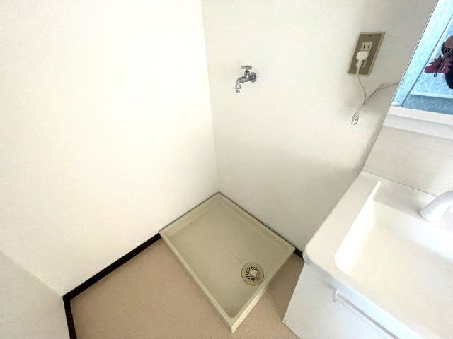 ミヨシコーポA棟の洗面所