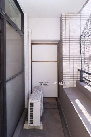 ダイナコート小倉下到津Ⅱ　2階のバルコニー|現状優先