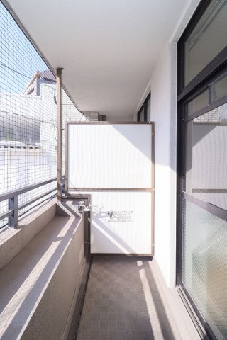 ダイナコート小倉下到津Ⅱ　2階のバルコニー|現状優先