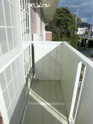 【バルコニー】 | クレストール保美 | お洗濯にも便利なバルコニー付き