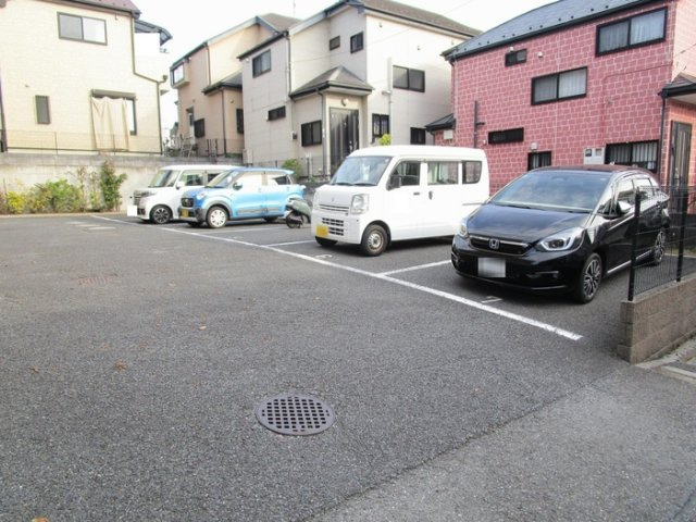 サニーウェルの駐車場